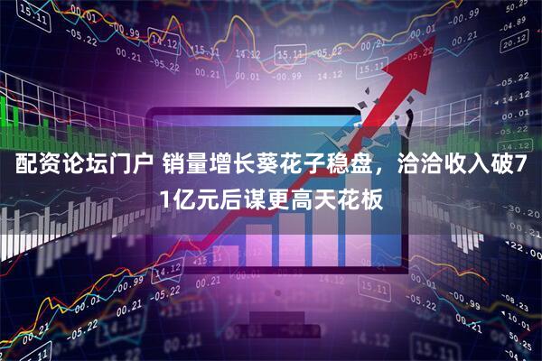 配资论坛门户 销量增长葵花子稳盘，洽洽收入破71亿元后谋更高天花板